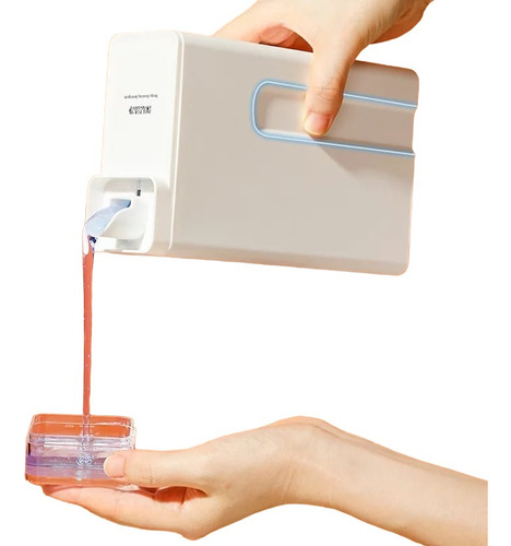 Dispensador Multiuso De Detergente Líquido De 1 Litro Blanco