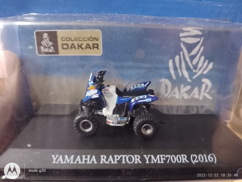 Coleccion Dakar Yamaha Raptor Ymf700r 2016 Patronelli Marcos