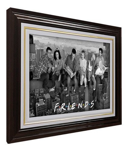 Quadro Friends Serie  Seriado Filme Tv Decoracao Sala