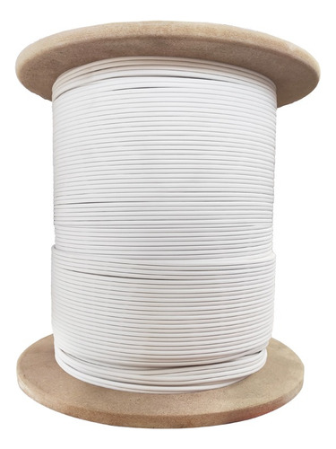 Cable Electrico Pot Duplex Calibre 14 Blanco 300m