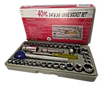 Comprar Set Juego De Copas X 40 Pcs Raches Kit Mecanica Herramientas