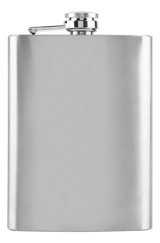 Frasco De Acero Inoxidable Con Bolsillo Para Whisky Licor