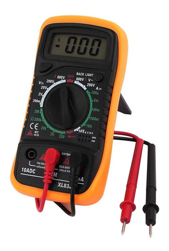 Imagen 3 de 8 de Tester Digital Compacto Con Luz A Bateria Premium Oferta Ax®