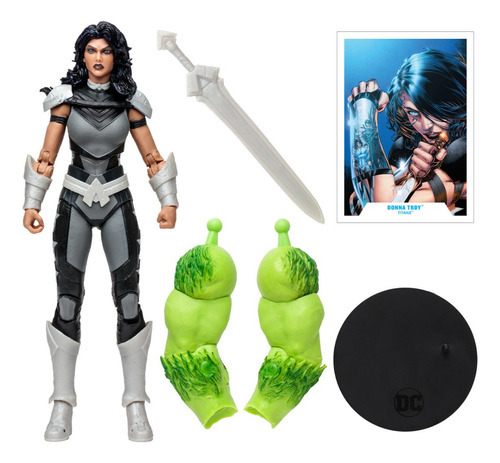 Boneca de coleção Donna Troy Titans Dc Multiverse Mcfarlane