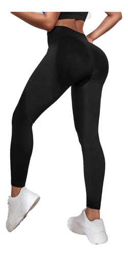 Cintura Alta Leggins Mujer Push Up Elástico Yoga Pantalones