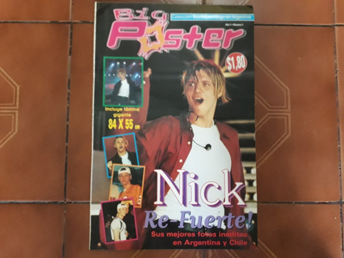 Big Poster N°1 Backstreet Boys En Argentina Nick Re Fuerte 