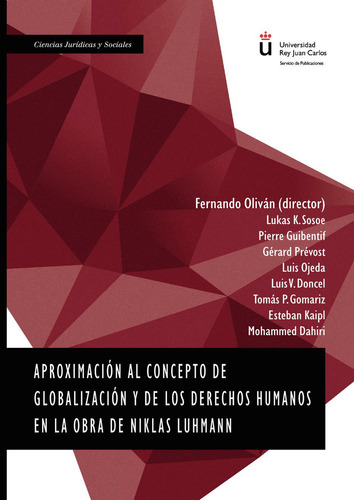 Aproximaciãâ³n Al Concepto De Globalizaciãâ³n Y De Los Derechos Humanos En La Obra De Niklas Lu..., De Ojeda Ruiz, Luis. Editorial Dykinson, S.l., Tapa Blanda En Francés