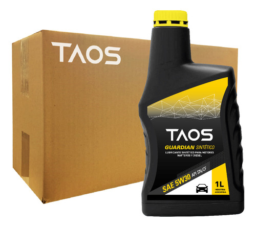 Aceite Taos Sontetico 5w-30 1 Lt (caja De 12 X 1 Lt)