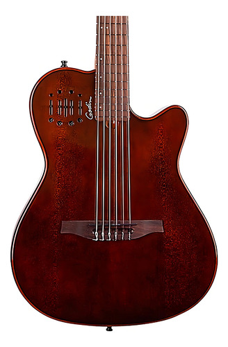 Guitarra Clásica Electro Godin Multiac Mundial Canadá Color Kanyon Burst