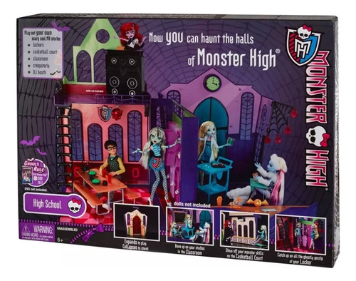 Castillo - Escuela De Monster High Original 