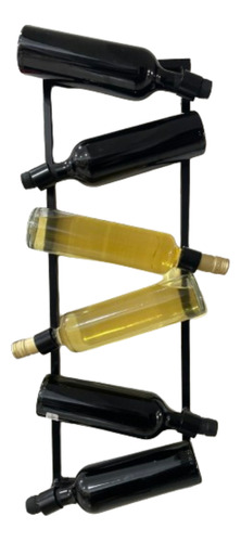 Vinoteca Metálica Para 6 Botellas