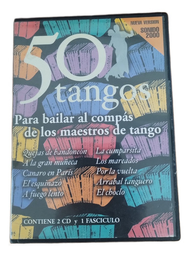 50 Tangos Para Bailar Al Compás De Los Maestros De Tango (Usado)