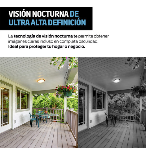 Camara de Seguridad Exterior Batería Recargable con Panel Solar, Compatible con Tuya para Monitoreo Remoto, Visión Nocturna, Sensor de Movimiento