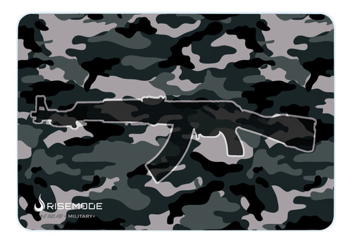 Mouse Pad Gamer Rise Mode Ak47 Military Grande Rg-mp-05-akm