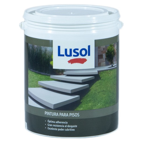 Lusol Pintura Para Pisos Alta Resistencia X 4 Lt Prestigio