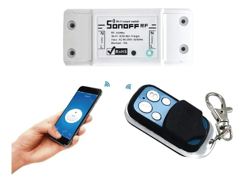 Sonoff Rf Interruptor Inteligente Control Remoto Switch Wifi