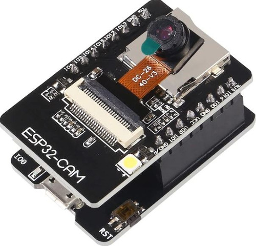 Módulo Esp32-cam Con Cámara + Base Usb Ttl