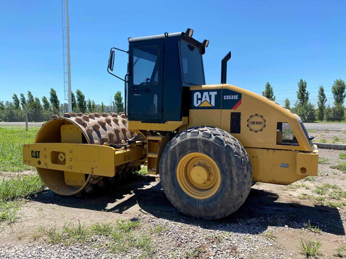 Vibrocompactador Caterpillar Cs533e Pata De Cabra - Liso