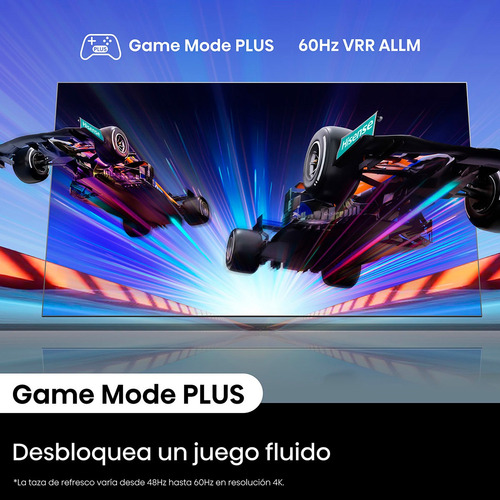 Pantalla 50 Hisense Uhd 4k Tv 50a6n Smart Tv Negro