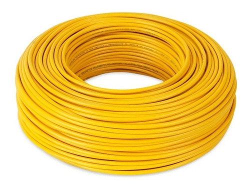 Cable 12 Awg Amarillo 100 M 100% Cobre Sigma