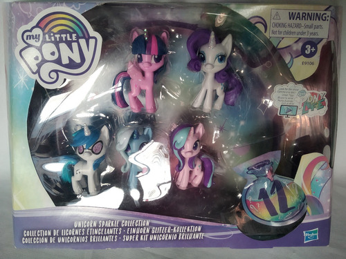 My Little Pony Colección De Unicornios Brillantes Pack 5