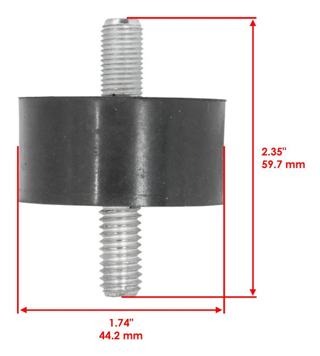 Caltric Engine Mount For Polaris Magnum 325 2x4 4x4 2000 Cch