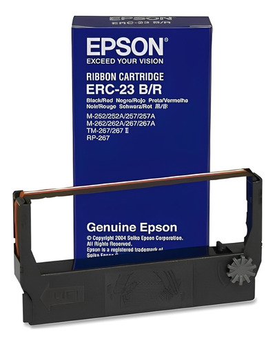 Cinta Epson Erc-38 B Color Negra 