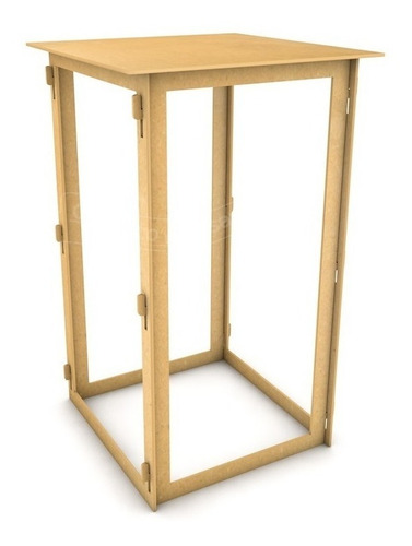 Imagem 8 de 8 de Trio Mesas Quadradas Decoração Festa Mdf Promoção P M G