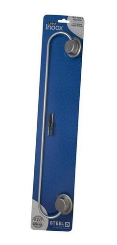 Porta Toalha Inox 40cm Linha Inoox Resistente Maresia