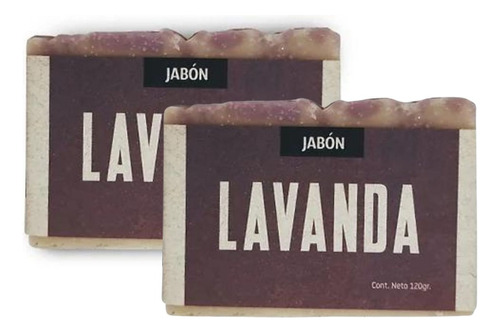 Jabón Lavanda 120g Volviendo Al Origen Artesanal