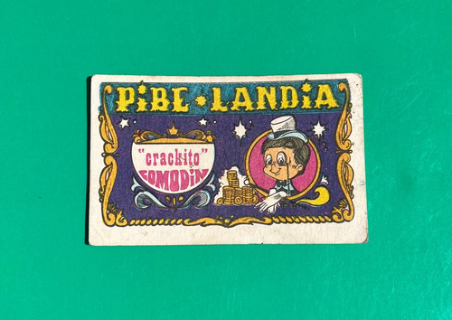 Figurita  Comodín Del Álbum Pibelandia - 1971