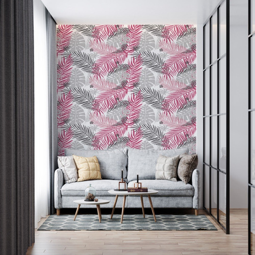 Imagen 5 de 10 de Vinilos Decorativos Pared Hojas