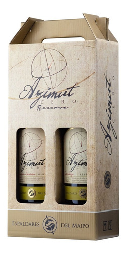 Pack Vino Azimut Cero Reserva X 2 Botellas Reserva