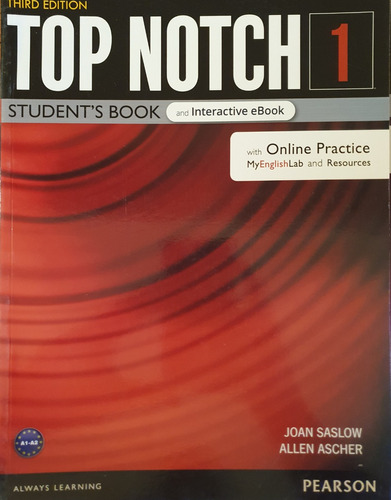 Top Notch Level 1 W/ Myenglishlab, Digital Resources & App