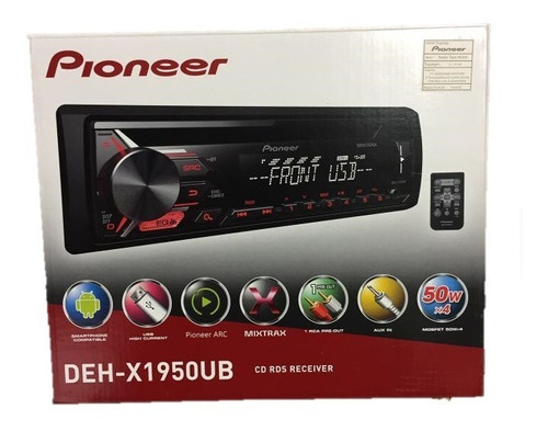 Reproductor Pioneer Deh-x1950ub