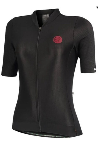 Camisa Feminina Ciclismo Mauro Ribeiro - Fiber Black