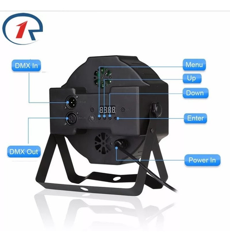 36x1 Led Foco Tacho Wash Beam 18x3 54x3 18x1 Cañón Dj Sonido