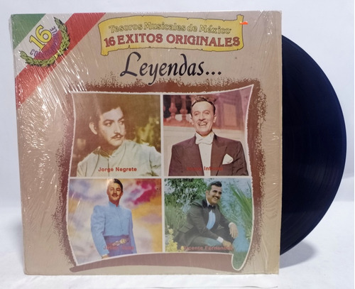 Disco Lp Leyendas / 16 Exitos Originales / Rancheras