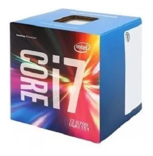 Imagem 1 de 2 de Processador Intel Core I7 6700 Ate 4,0ghz 1151 Sexta Geração