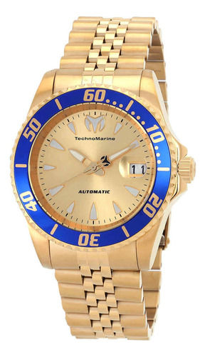 Reloj Technomarine Manta Automático 219052 Dorado