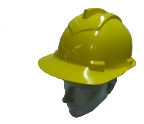 Capacete Com Carn.ledan Pl.amarelo C21776