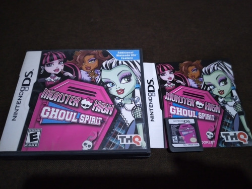 Monster High Ghoul Spirit Nintendo Ds