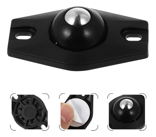 Bote De Basura Con Polea Universal Unit Roller Base, 12 Unid