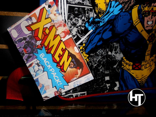 Imagen 3 de 6 de Marvel Comics, X Men, Mochila, Bolson, Vintage, 15 Pulgadas