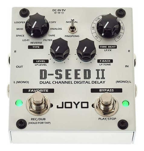Pedal Joyo  D-seed Ii Stereo Delay Undergroundweb