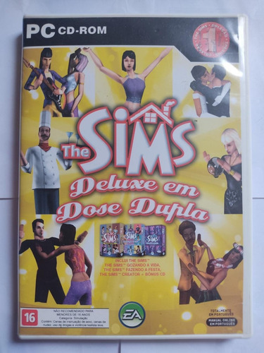 The Sims - Deluxe Em Dose Dupla - Pc (Usado)