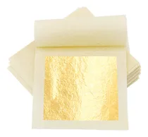 Comprar Hojas De Oro Comestibles 30 Hojas 4.3 X 4.3 Cm Oro 24 Quilat