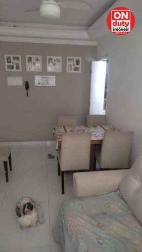 Imagem 1 de 12 de Apartamento Com 2 Dormitórios À Venda, 82 M² Por R$ 300.000,00 - Centro - São Vicente/sp - Ap8222