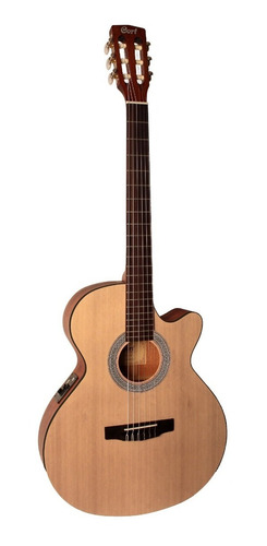 Violão Nylon Cort Cec 1 Elétrico Natural Captação Cort