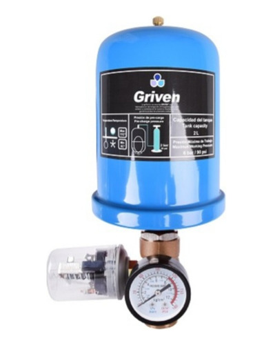 Kit De Bomba De Agua Griven Tanque 2 Litros 